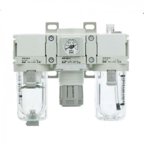 Bộ F.R.L (Lọc - Điều áp - Tra dầu)  SMC Bộ F.R.L (Lọc - Điều áp - Tra dầu)  SMC