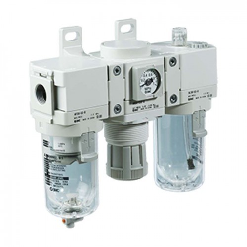 Bộ F.R.L (Lọc - Điều áp - Tra dầu)  SMC Bộ F.R.L (Lọc - Điều áp - Tra dầu)  SMC