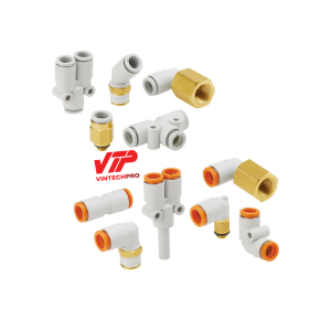 Đầu Nối Khí SMC Dòng KQ2