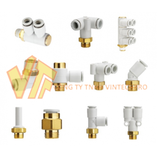 Đầu nối khí KQ2 Đầu nối khí KQ2